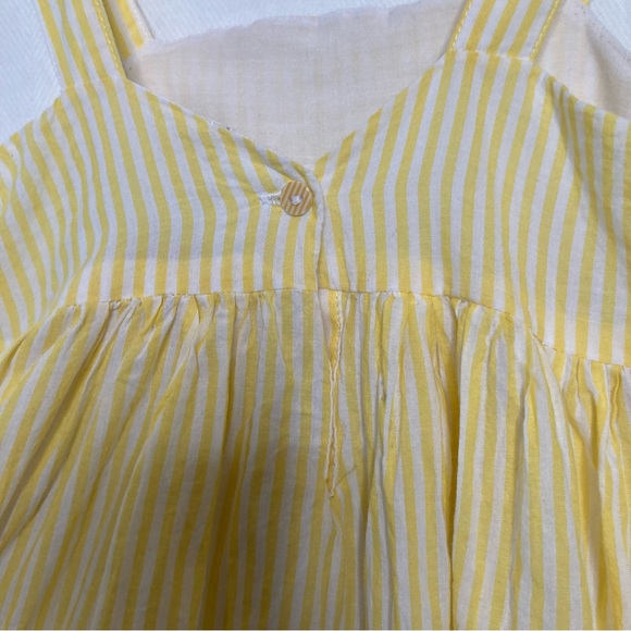 Tahari Lemon Slice Girls Dress Soft Cotton Tiered Flowy Size 4T - Picture 11 of 14
